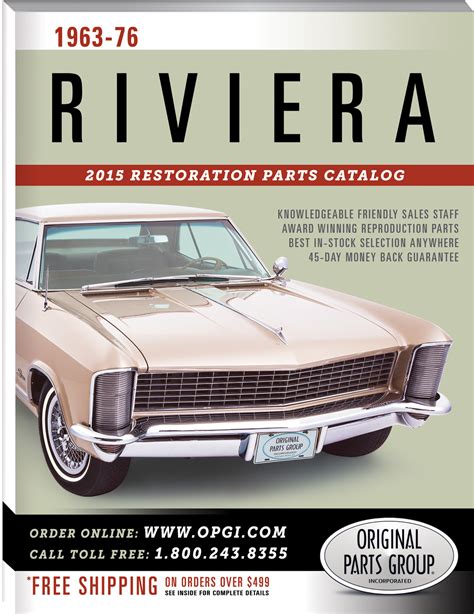 1963 buick riviera sheet metal|1963 riviera parts catalog.